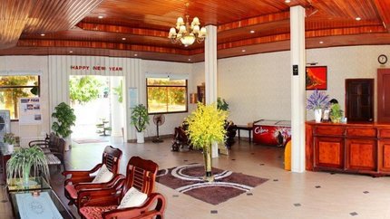 Lễ tân rộng lớn