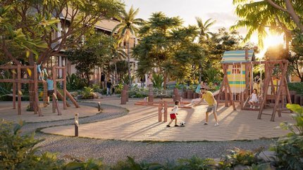 Khu vui chơi trẻ em ngoài trời