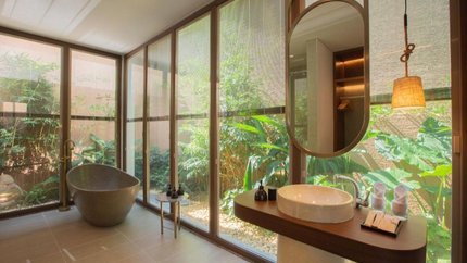 Phòng vệ sinh rộng rãi