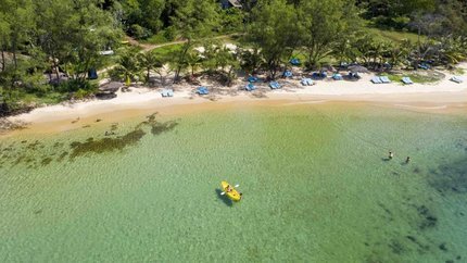 Bãi biển riêng Mango Bay Resort Phú Quốc