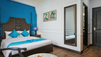 Phòng Deluxe tại khách sạn Hải Phòng Manoir Des Arts