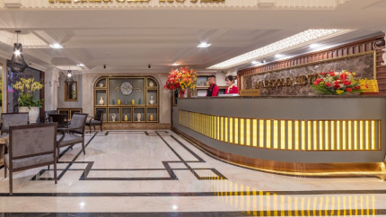 Quầy lễ tân tại Đà Lạt Marigold