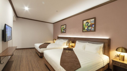 Phòng Deluxe Family tại khách sạn Đà Lạt Marigold