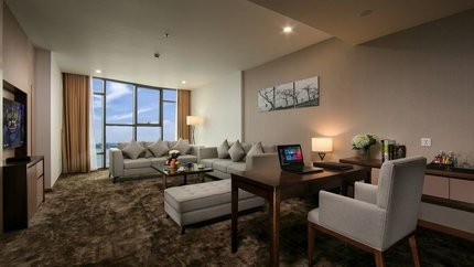 Không gian phòng khách riêng tư