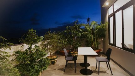 Ban công thoáng mát