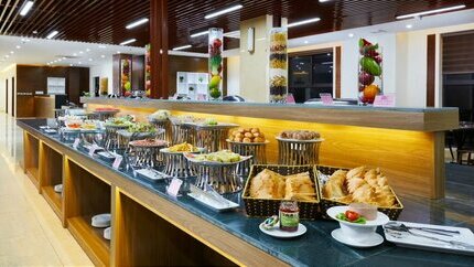 Quầy Buffet tươi ngon