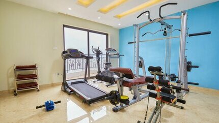 Phòng Gym với trang thiết bị hiện đại