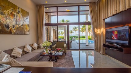 Phòng khách rộng rãi