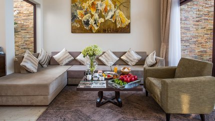 Phòng khách tại biệt thự