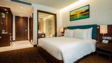 Phòng được trang bị đầy đủ tiện nghi