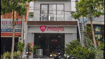 Toàn cảnh mặt tiền Maya 1 Hotel Côn Đảo