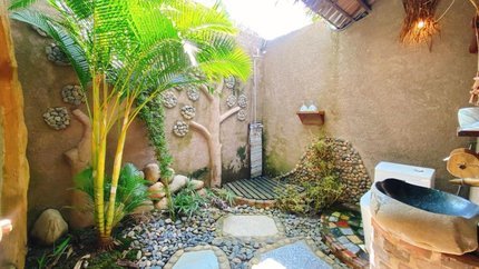 Phòng tắm sang chảnh ngoài trời