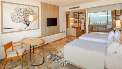 Phòng được thiết kế sang trọng