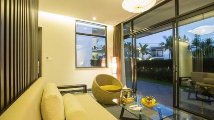 The Level Premium Garden View có không gian phòng khách