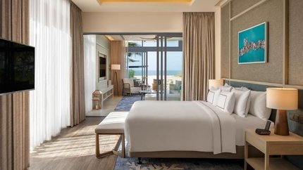 Phòng nghỉ được thiết kế tinh tế