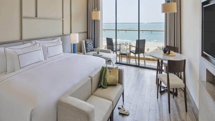 Phòng Deluxe tại khu nghỉ mát