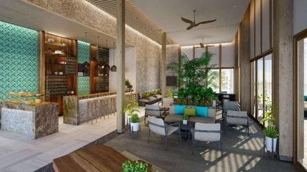 Quầy Bar tại Resort phục vụ du khách
