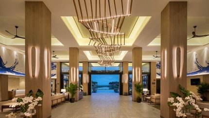 Sảnh chính sang trọng tại Resort