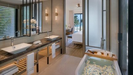 Phòng tắm tại resort 5*