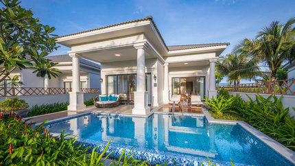 Biệt thự 2 phòng ngủ hướng vườn