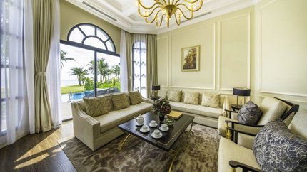 Không gian chung trong villa 3