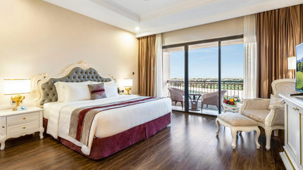 Phòng Deluxe tầm nhìn hướng vườn