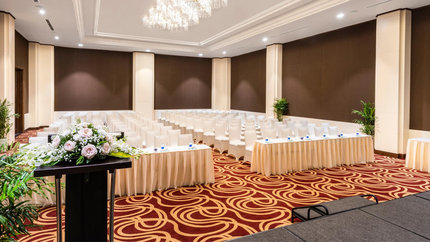 Phòng hội nghị sang trọng đáp ứng mọi nhu cầu của doanh nghiệp