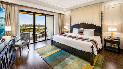 Phòng Junior Suite hướng vườn