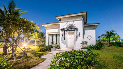 Thiết kế bên ngoài của các căn villa
