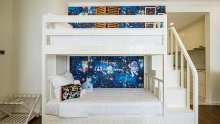 Thiết kế giường tầng tiện lợi