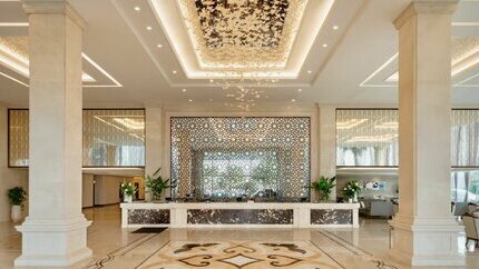 Khu vực lễ tân khách sạn