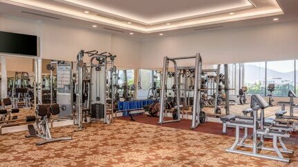 Phòng tập Gym với trang thiết bị hiện đại