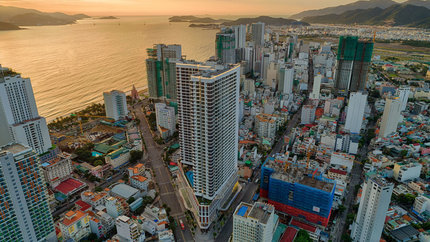 Nằm ở vị trí đắc địa của thành phố Nha Trang