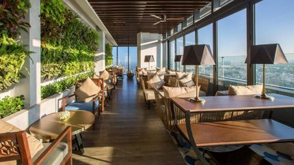 Không giãn rộng rãi của quầy bar