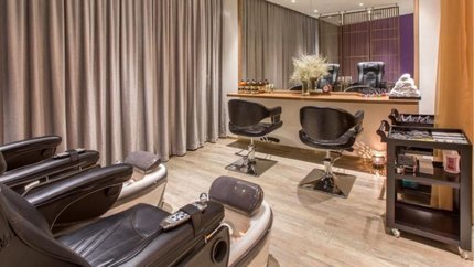 Khu vực làm đẹp của khách sạn
