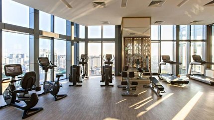 Phòng gym hiện đại