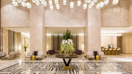Sảnh khách sạn Melia Vinpearl Huế