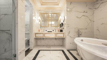Phòng tắm sang trọng chuẩn 5 sao
