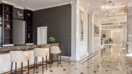 Hành lang khách sạn Melia Quảng Bình