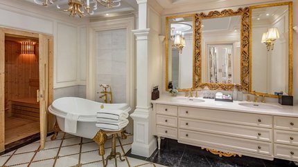 Phòng tắm sang trọng lộng lẫy