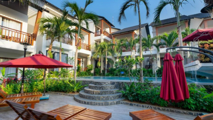 Cảnh Quan Hoàng Hôn Tại Melica Resort Phú Quốc