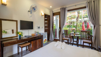 Phòng Double Pool View Resort Melica Phú Quốc