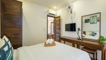 Phòng Family Garden View Tại Melica