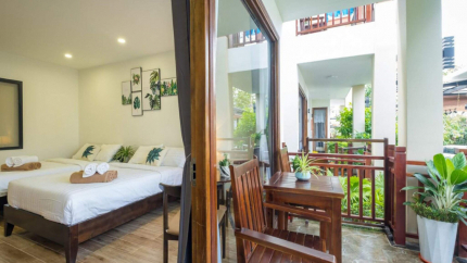 Phòng Twin Garden View Tại Melica Resort Phú Quốc