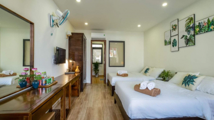 Phòng Twin Garden View Tại Melica Phú Quốc