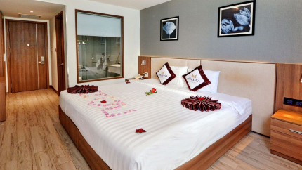 Phòng Deluxe Khách Sạn Melissa Nha Trang