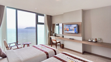 Phòng Senior Deluxe Sea View Khách Sạn Melissa 4* Nha Trang