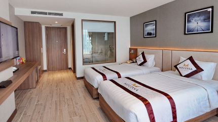 Phòng Senior Deluxe Sea View Khách Sạn Melissa 4*