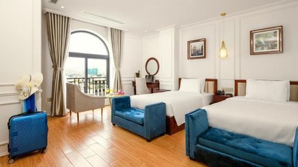 Phòng Deluxe Twin With Bathtub