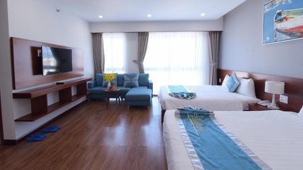 Không gian phòng rộng rãi